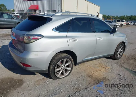 2010 Lexus Rx из США, поврежденный, VIN 2T2ZK1BA7AC03485